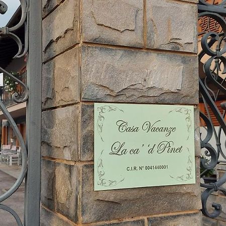 La Ca' 'D Pinet Villa Cuneo Exterior foto